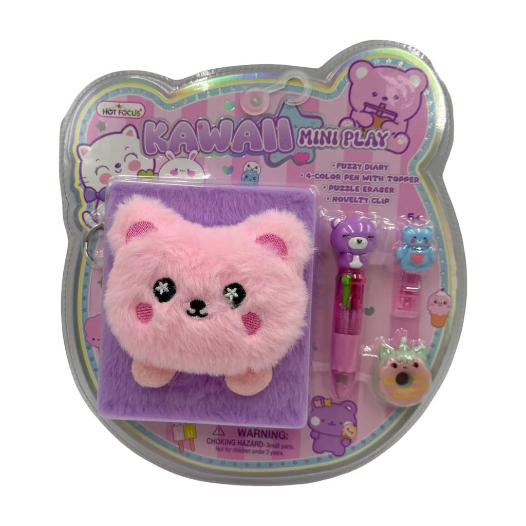 Set de creatie cu carnetel Hot Focus Kawaii Mini Play Critters foto