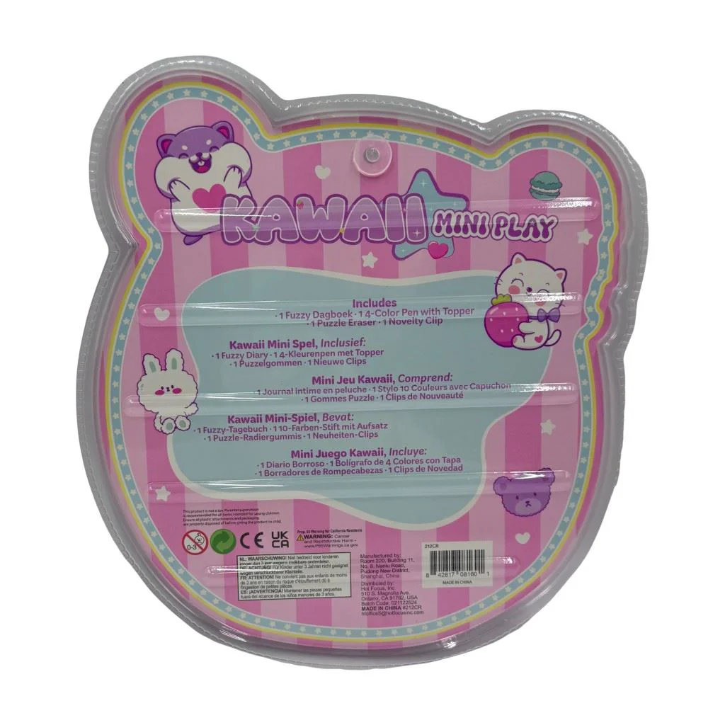 Set de creatie cu carnetel Hot Focus Kawaii Mini Play Critters foto