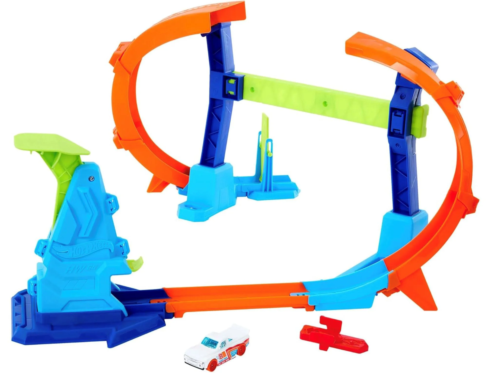Игровой набор Hot Wheels Corkscrew Jump Champion foto