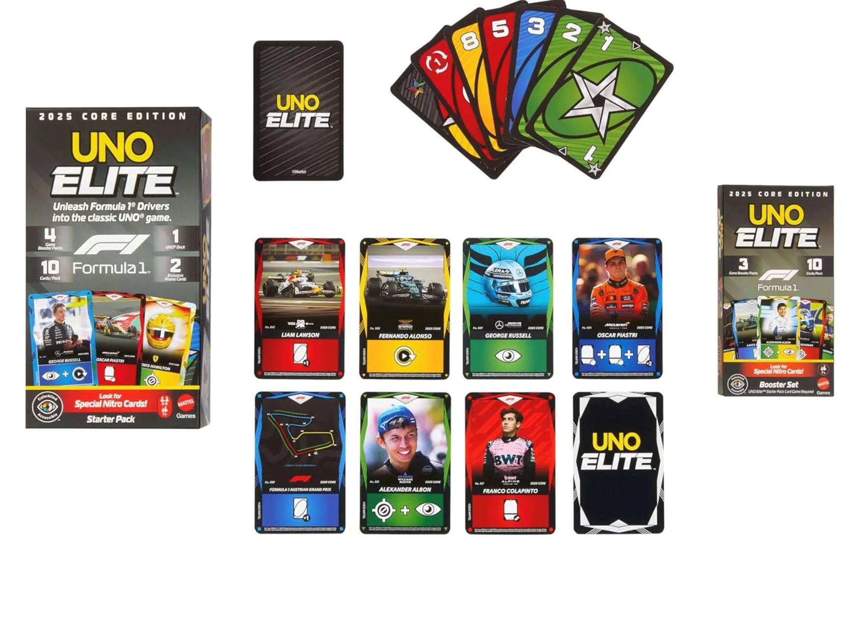Игровой набор Mattel UNO Elite Formula 1 foto
