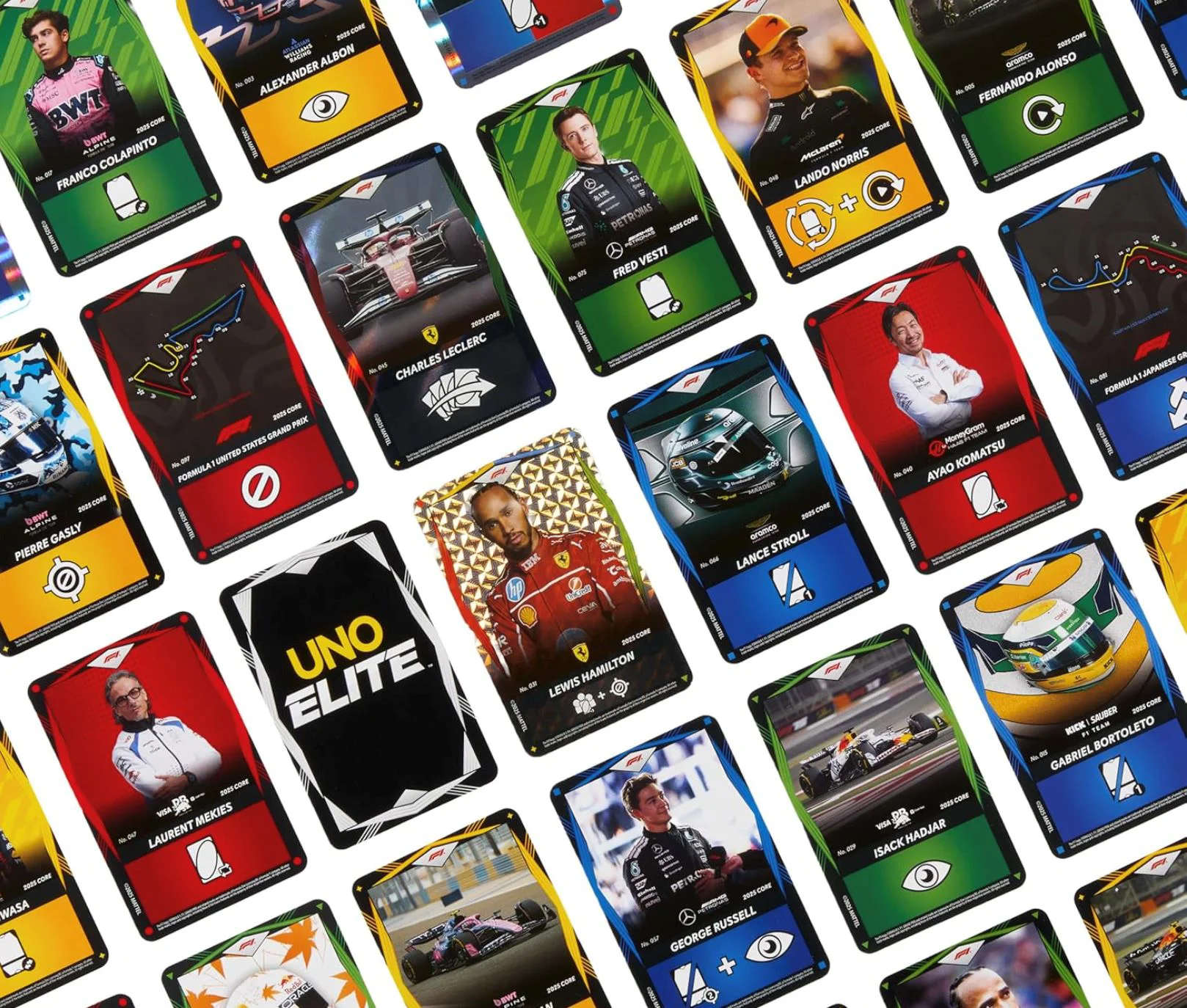 Игровой набор Mattel UNO Elite Formula 1 foto