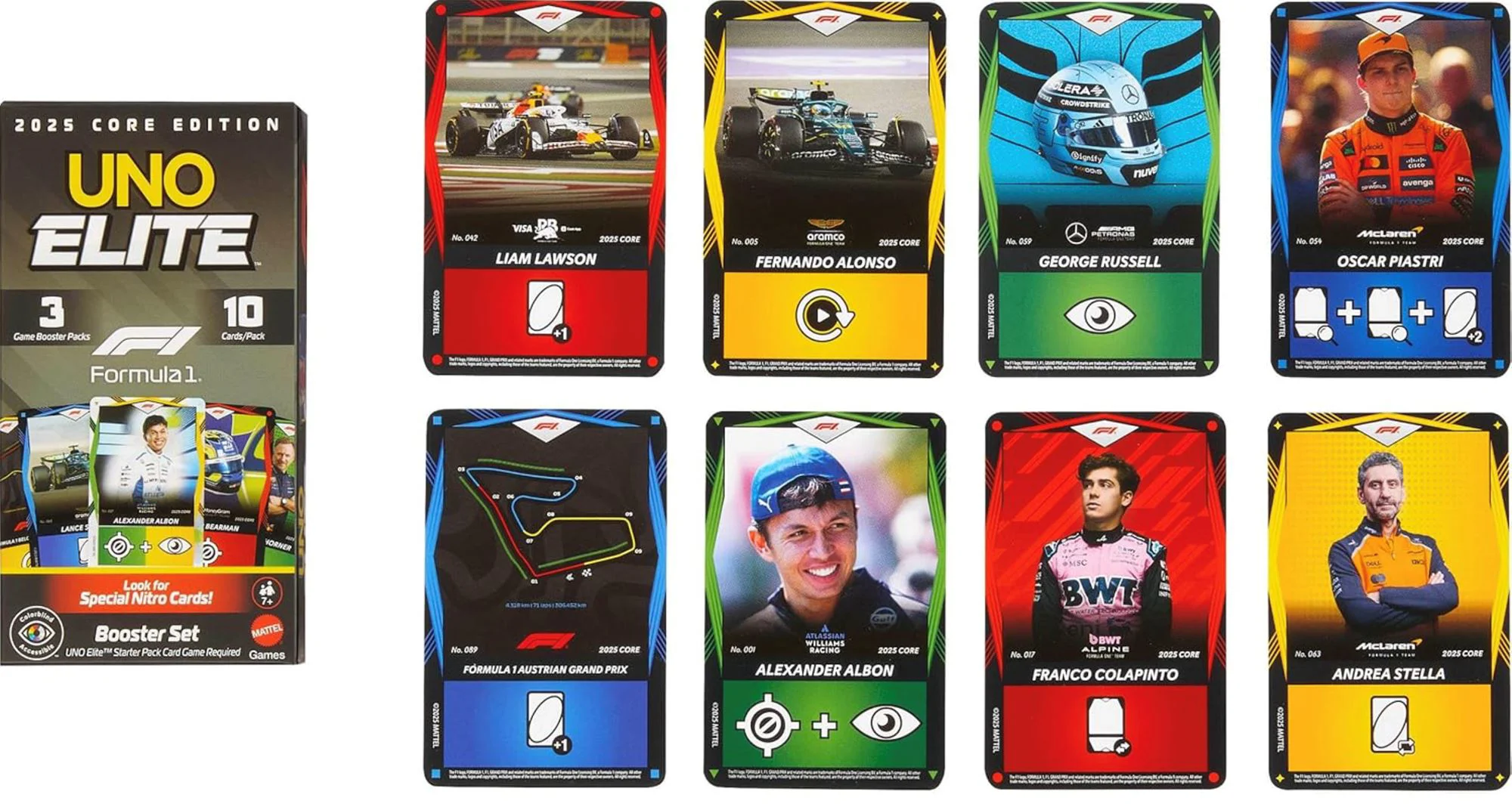 Игровой набор Mattel UNO Elite Formula 1 foto