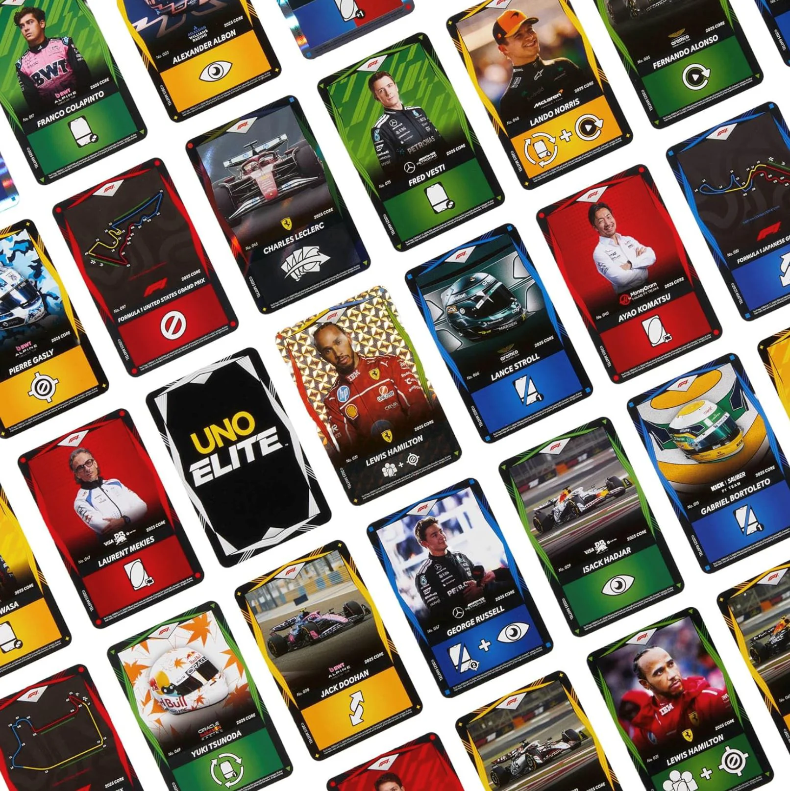 Игровой набор Mattel UNO Elite Formula 1 foto