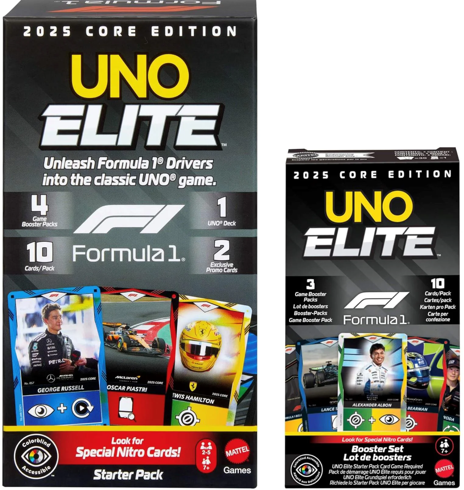 Игровой набор Mattel UNO Elite Formula 1 foto