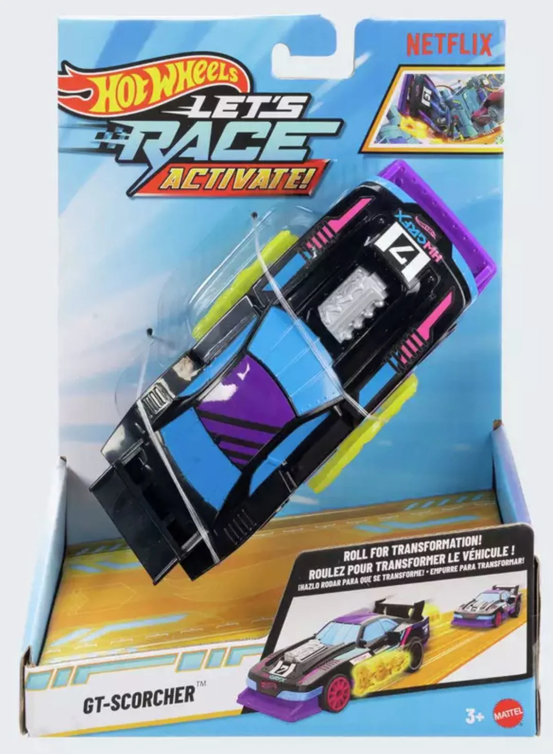 Машинка Hot Wheels Let’s Race, в ссортименте, 1:32 foto
