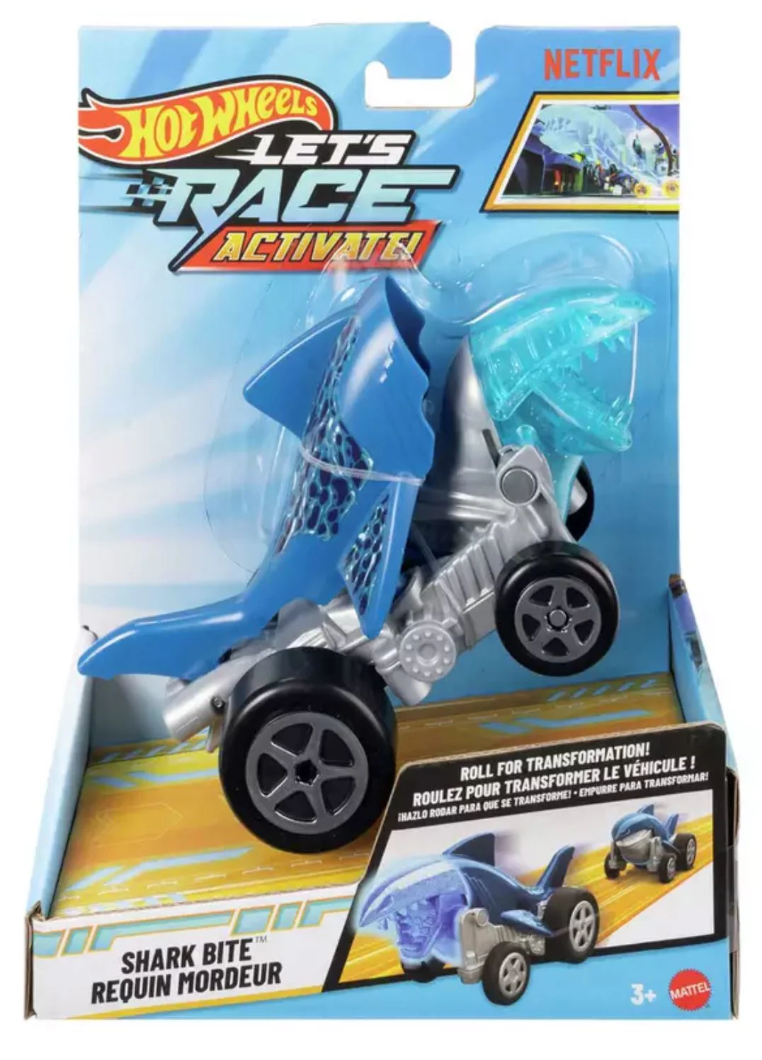 Машинка Hot Wheels Let’s Race, в ссортименте, 1:32 foto