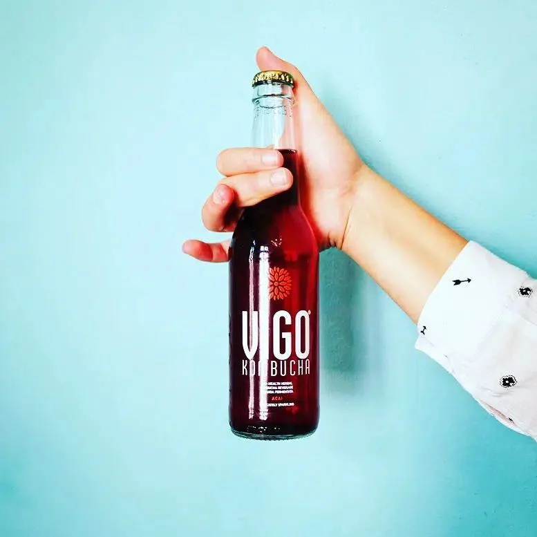 Bautura Bio Kombucha ViGO Acai, 330 ml foto