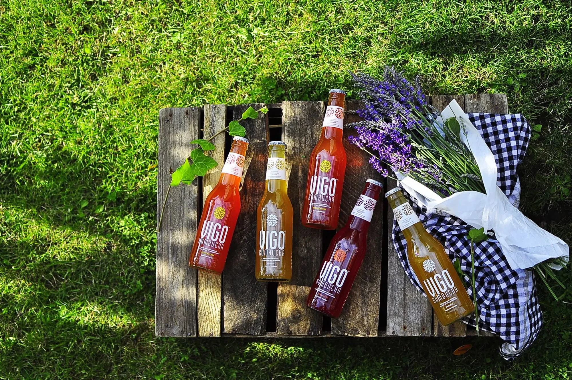 Bautura Bio Kombucha ViGO Acai, 330 ml foto