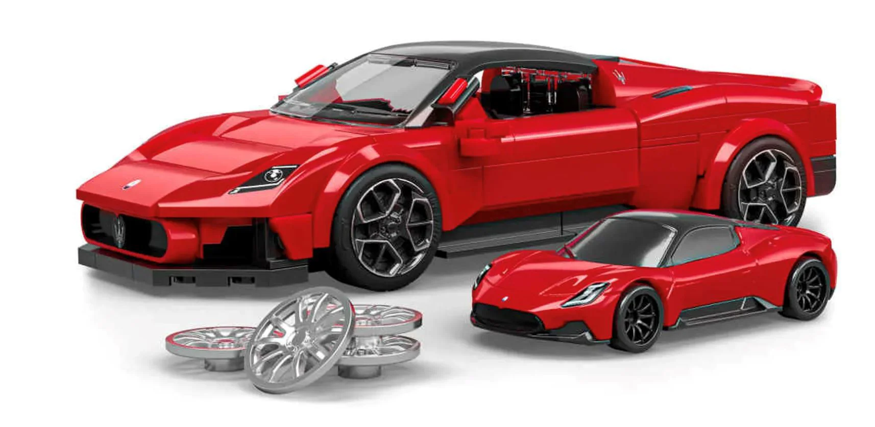 Set de constructie Hot Wheels Maserati 1:32 foto