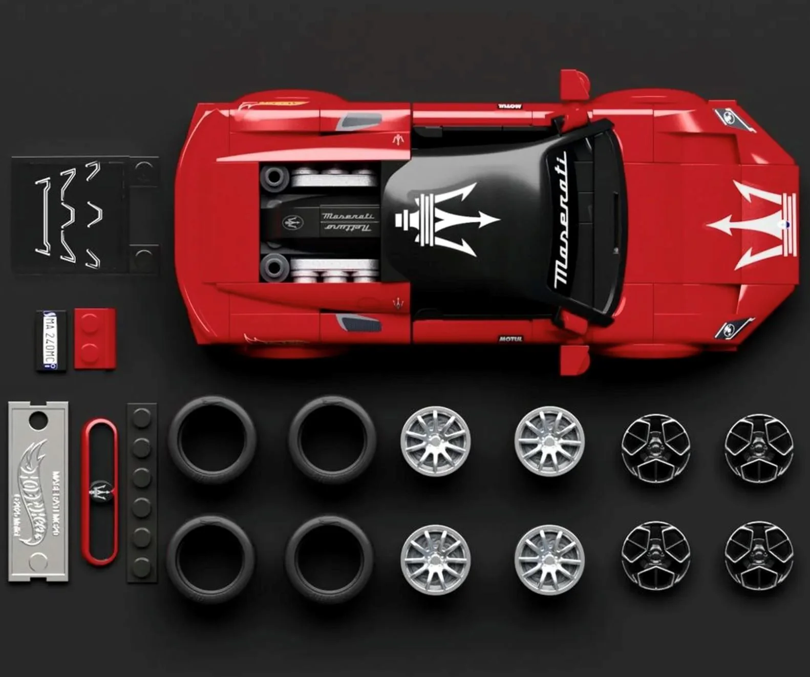 Set de constructie Hot Wheels Maserati 1:32 foto
