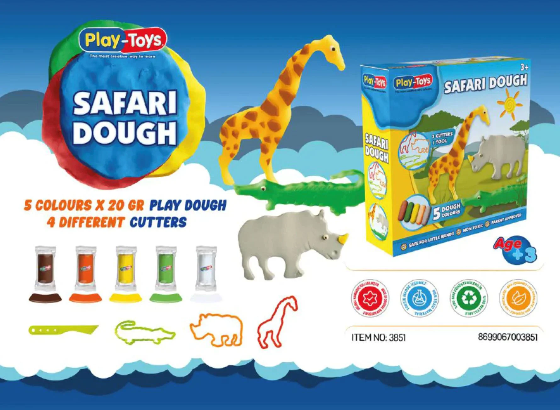 Set de creatie Play Toys Safari foto