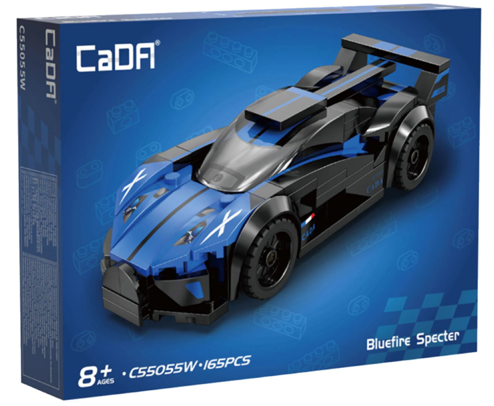 Set de constructie CaDa Blue Flame Specter, 165 el. foto