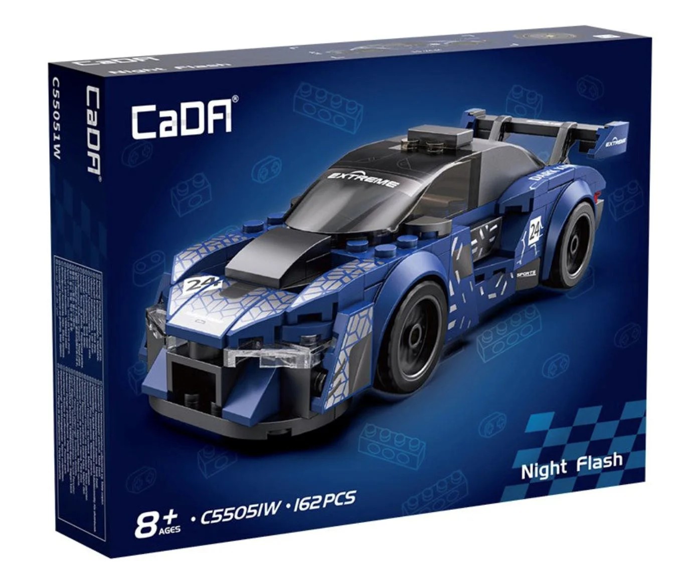 Set de constructie CaDa Night Flash, 162 el. foto