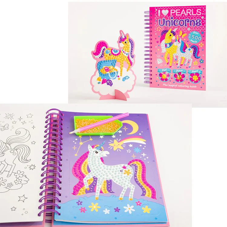 Unicorni - Activitati cu perle foto