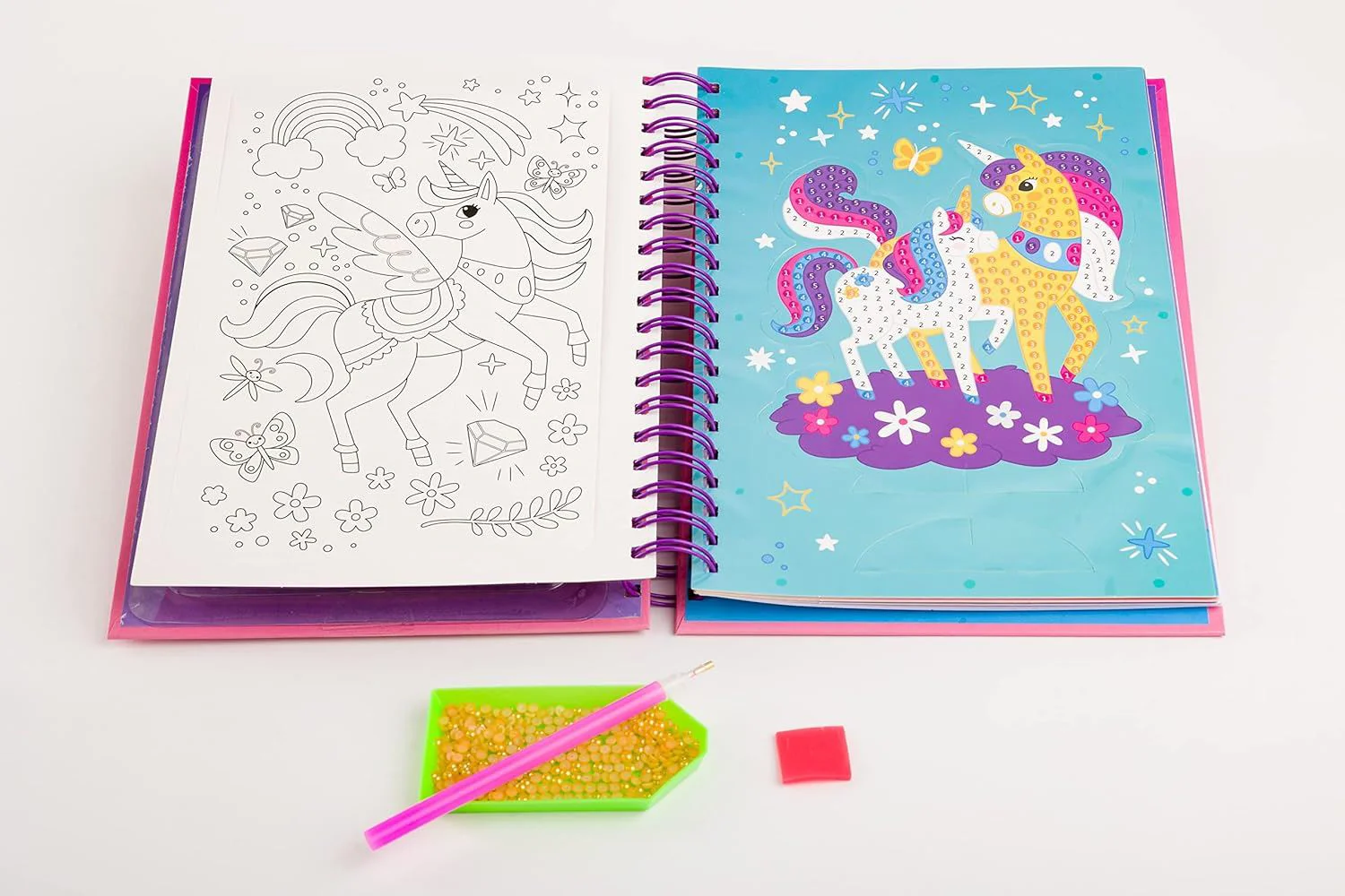 Unicorni - Activitati cu perle foto