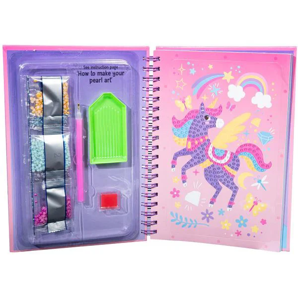 Unicorni - Activitati cu perle foto