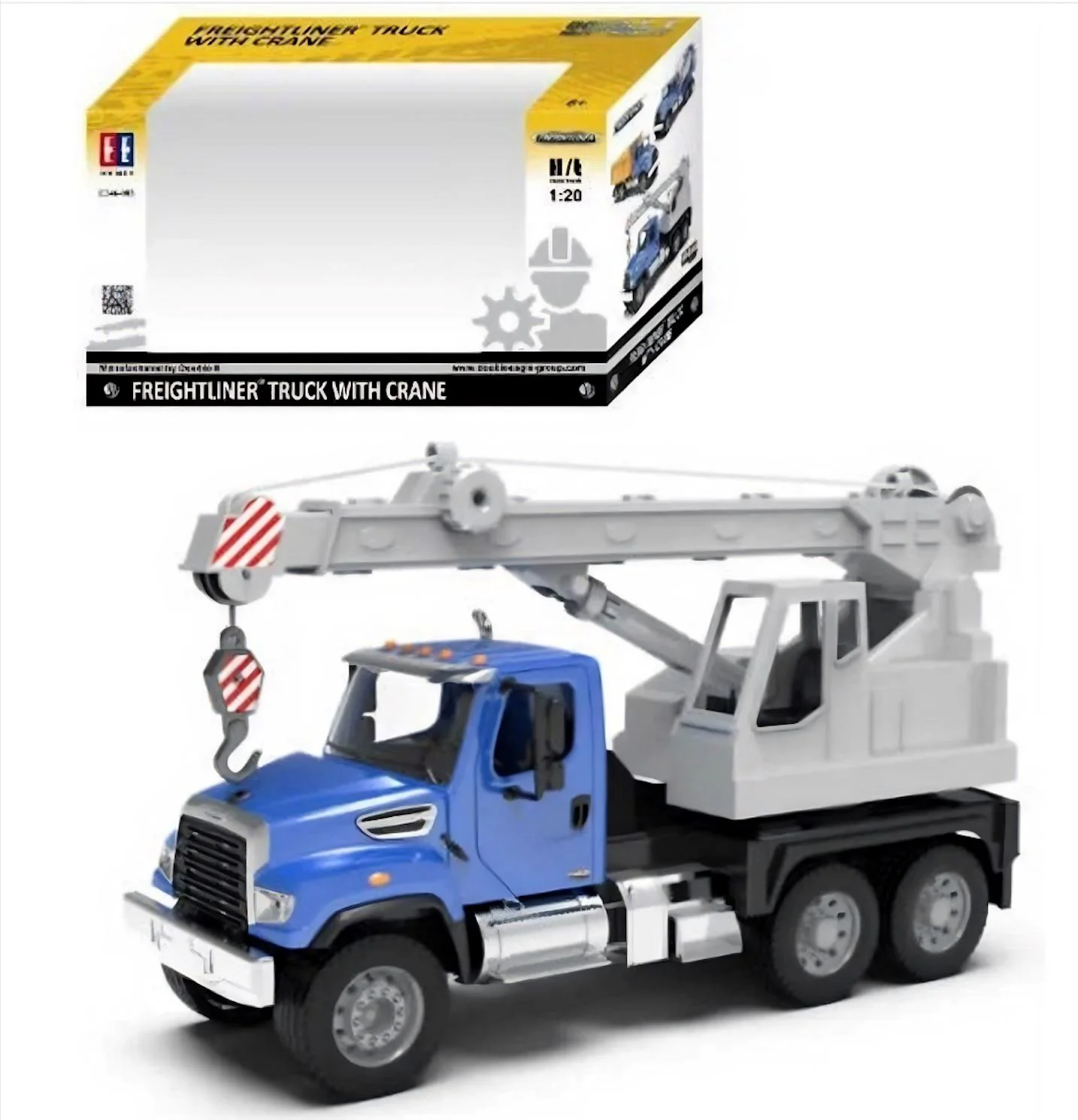 Грузовик с краном Double E Freight Liner Crane foto
