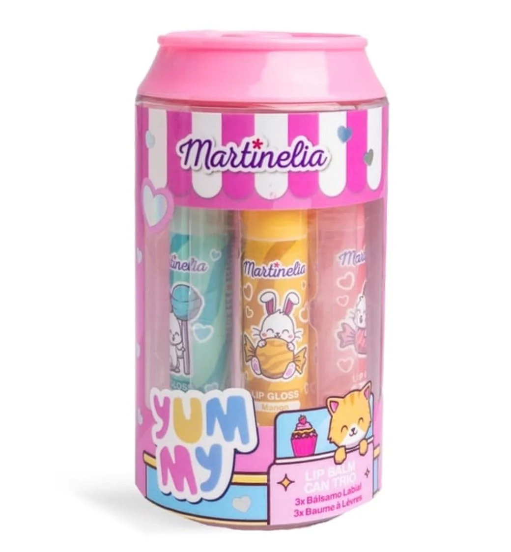 Бальзамы для губ Martinelia Can Trio Yummy, 3 шт. foto
