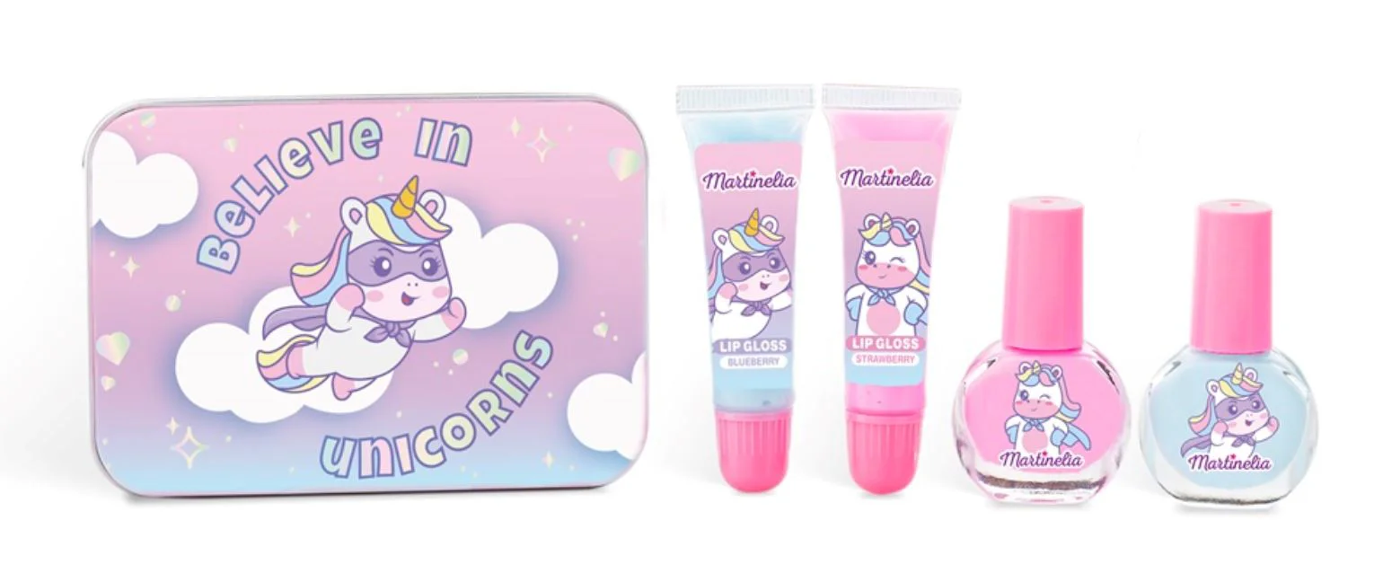 Set de cosmetice Martinelia Micul unicorn, 5 buc. foto