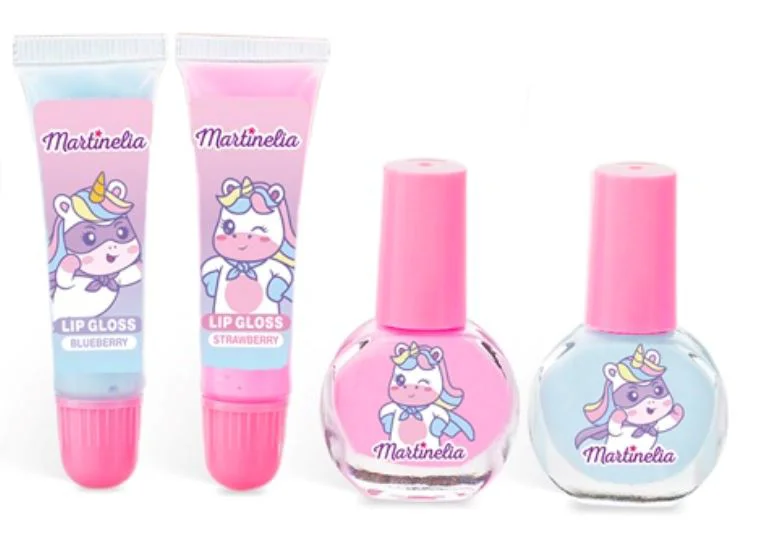 Set de cosmetice Martinelia Micul unicorn, 5 buc. foto