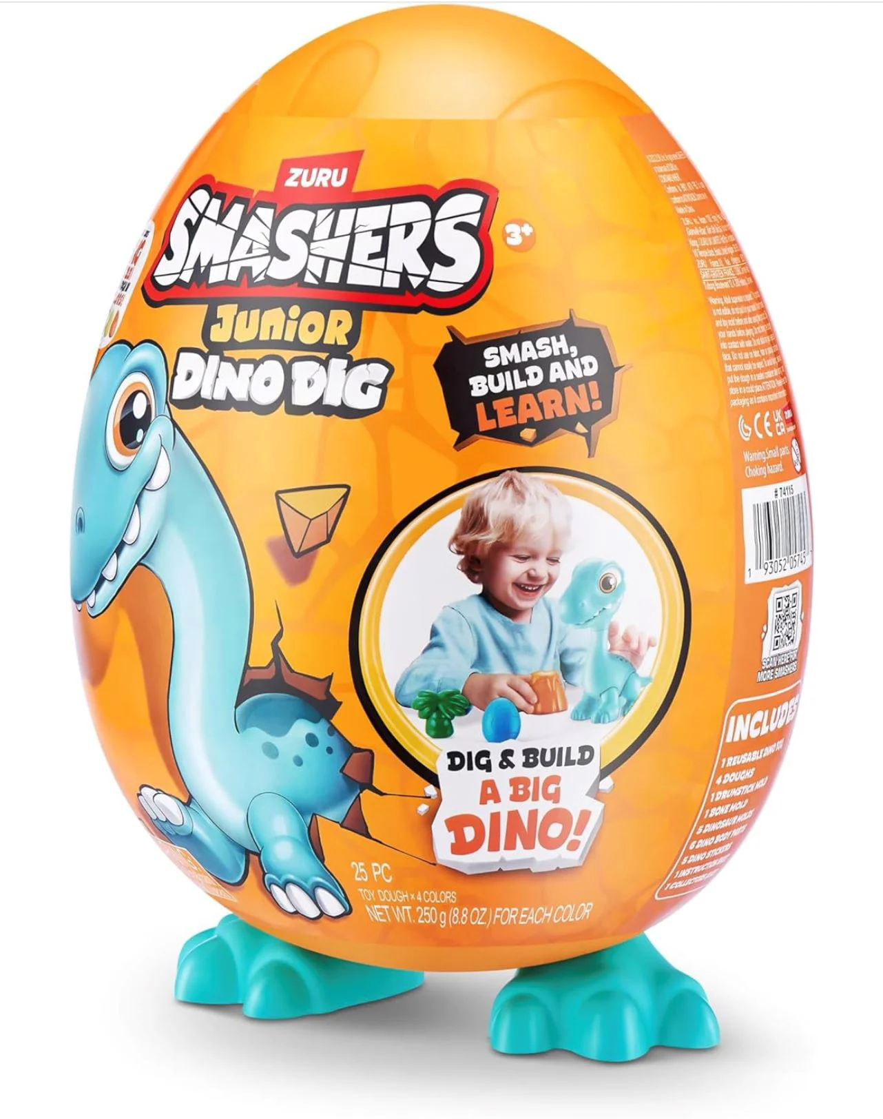 Ou-surpriza Zuru Smashers Junior Dino foto