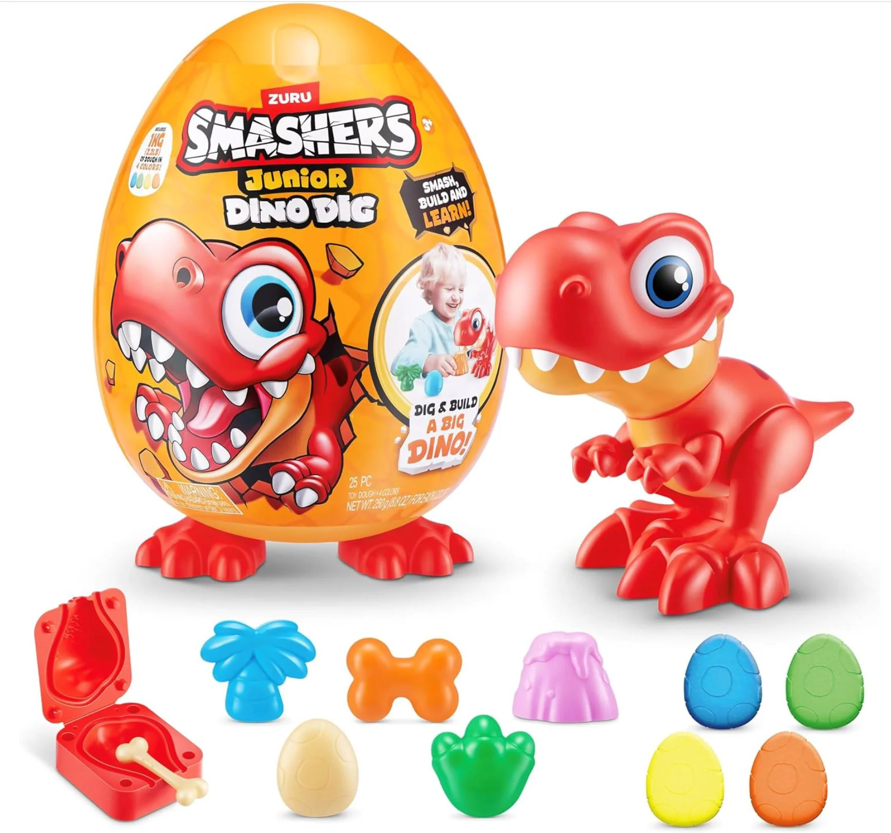 Ou-surpriza Zuru Smashers Junior Dino foto