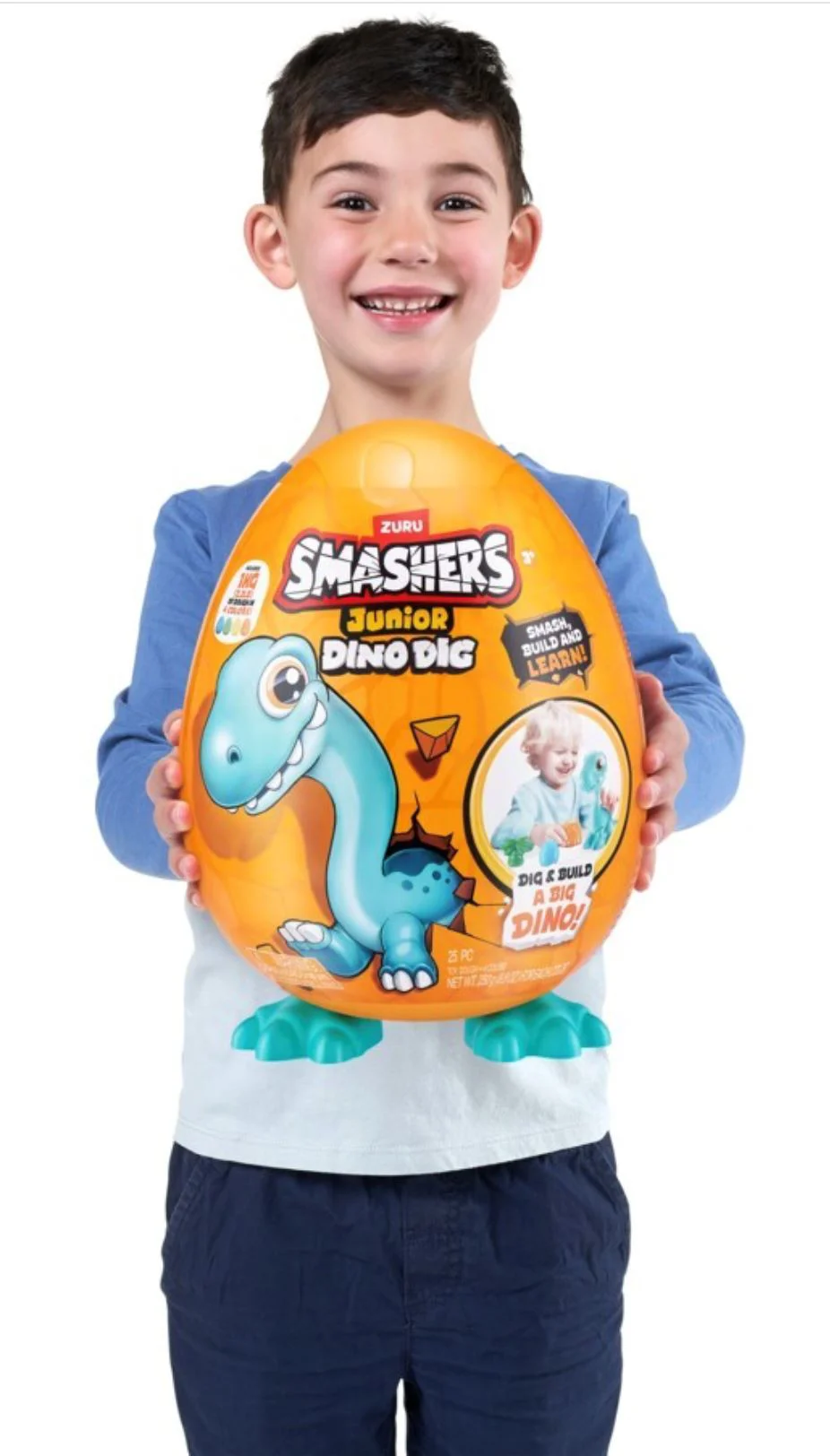 Ou-surpriza Zuru Smashers Junior Dino foto