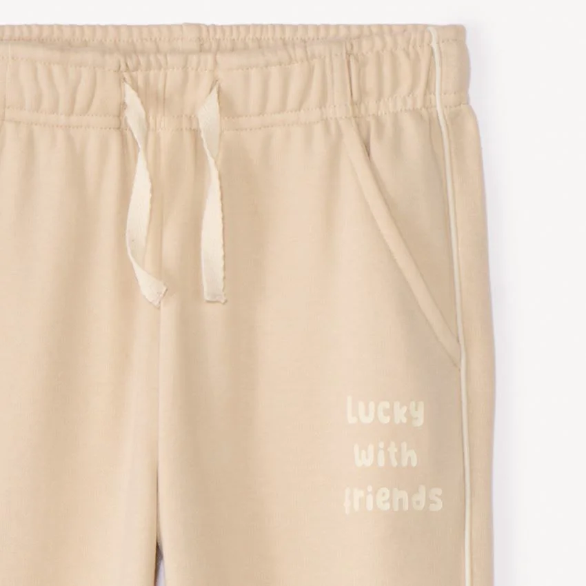 Orchestra Pantaloni de trening largi Beige foto