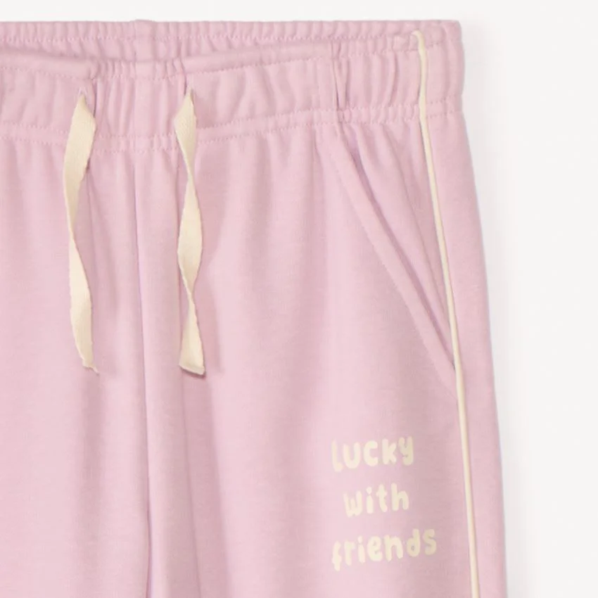 Orchestra Pantaloni de trening largi Pink foto