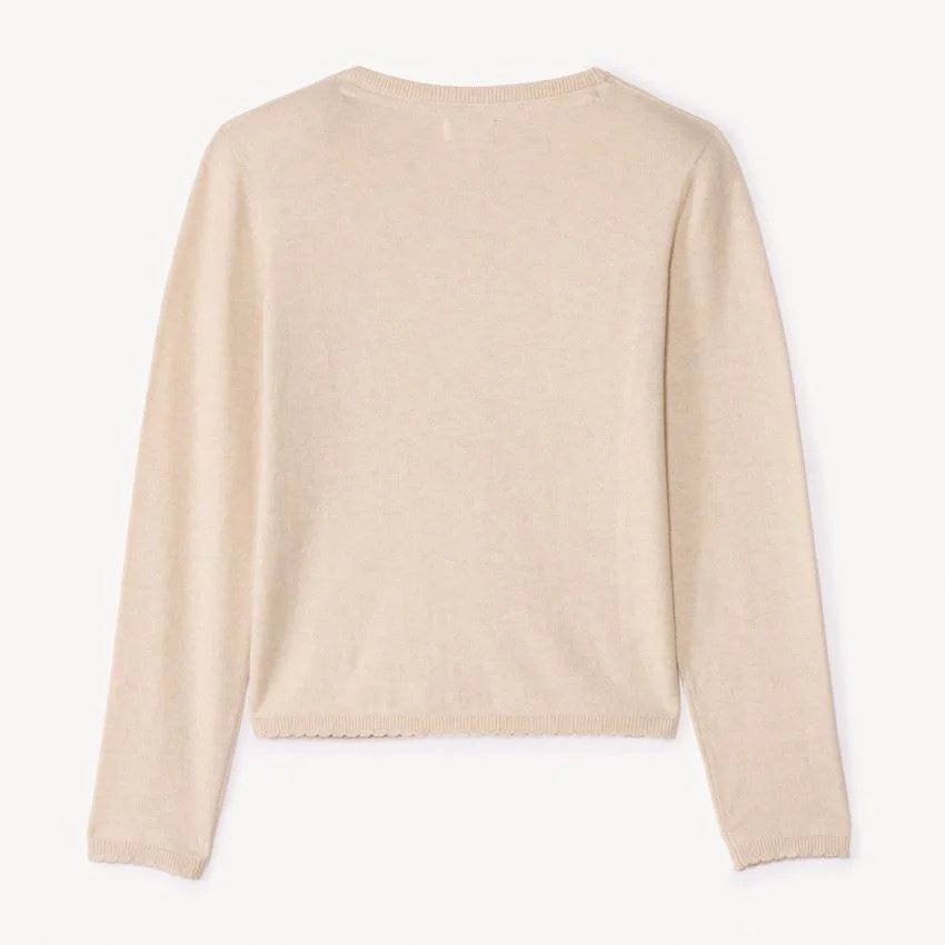 Orchestra Cardigan tricotat Beige foto
