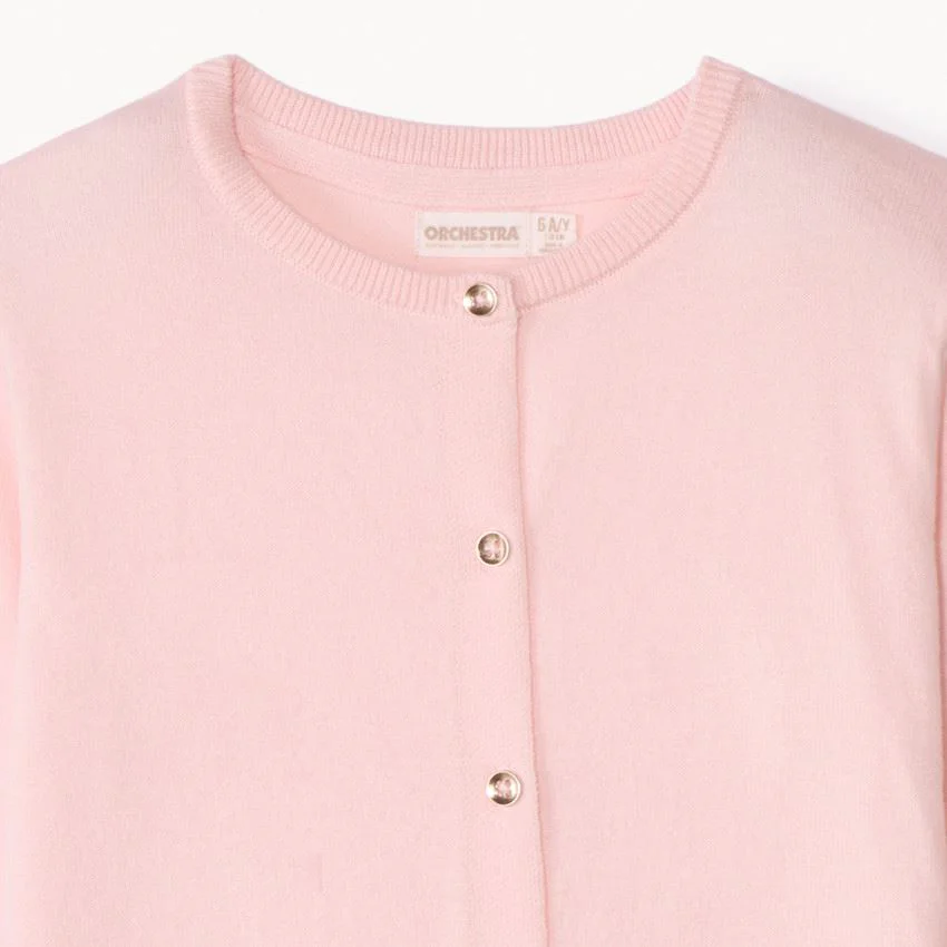 Orchestra Cardigan tricotat Pink foto