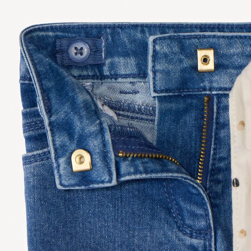 Orchestra Blugi skinny cu centura Dark Blue foto