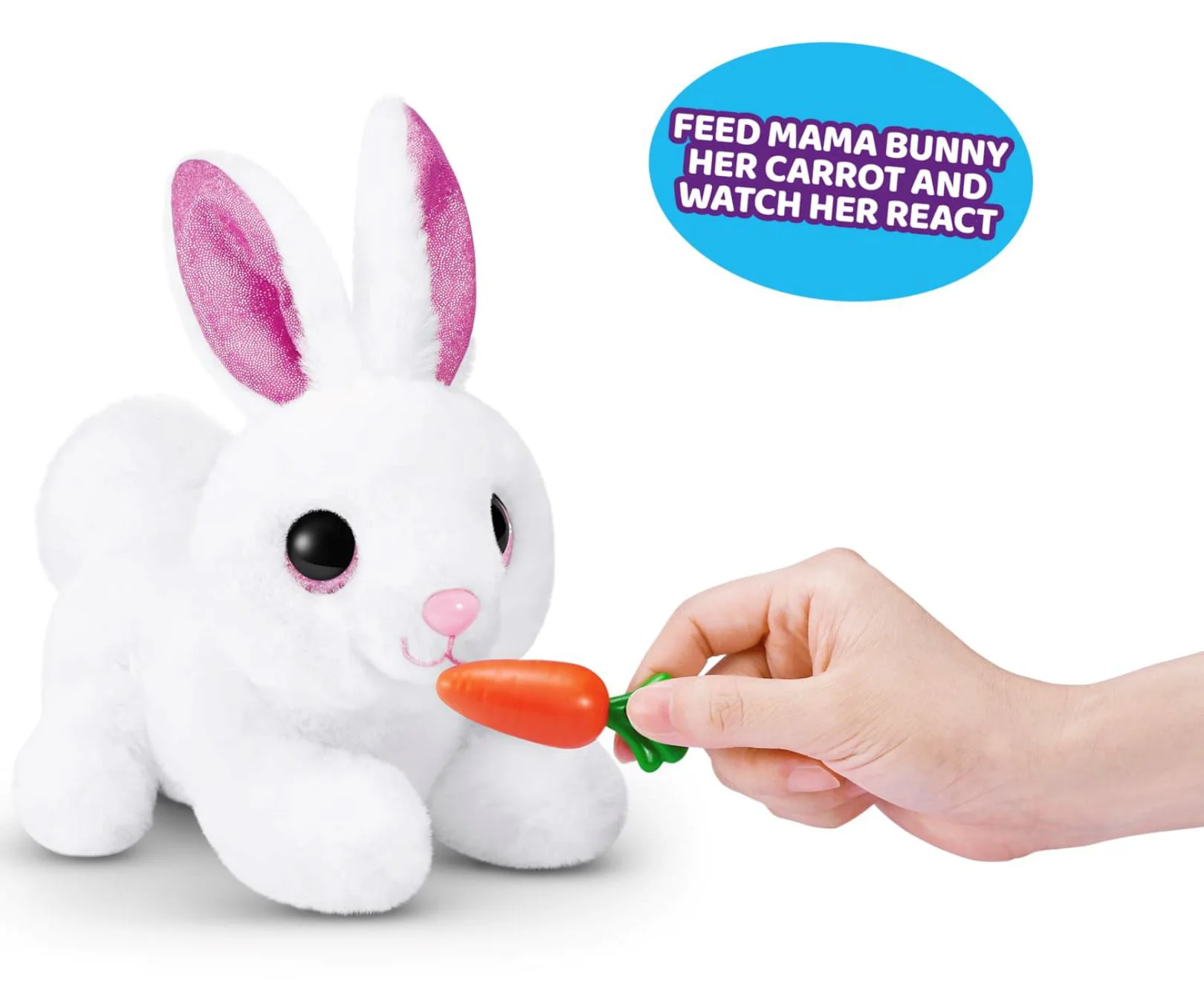 Интерактивная игрушка Zuru Pets Alive Кролик foto