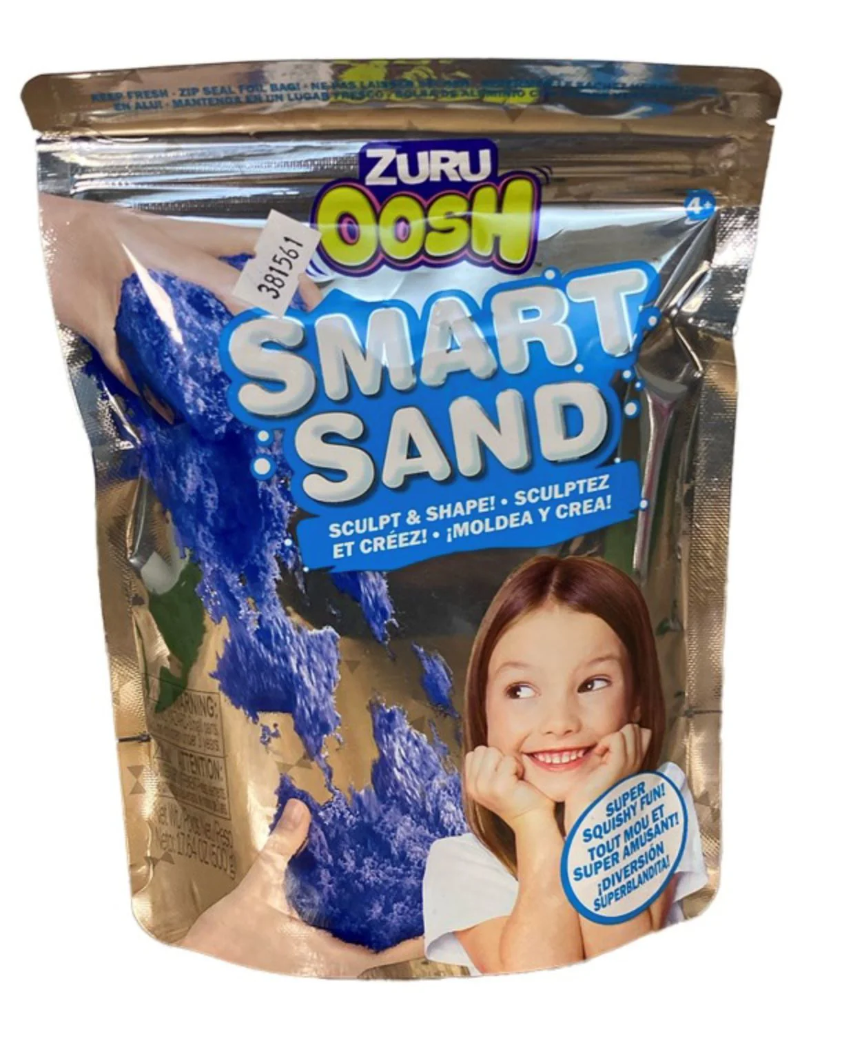Nisip kinetic Zuru Oosh Smart Sand, 500 gr. foto