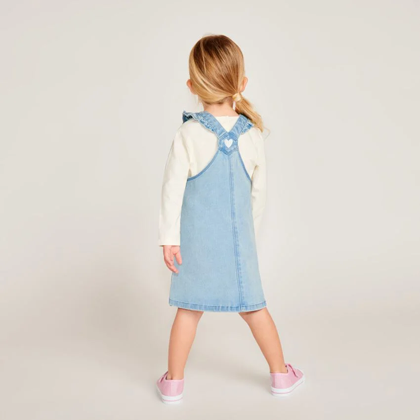 Orchestra Rochie salopeta Blue Hearts foto