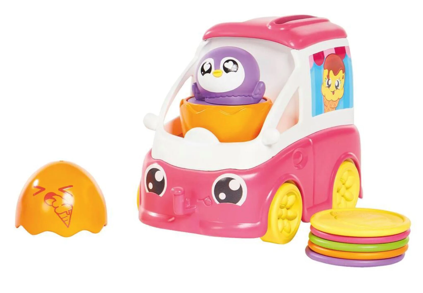 Интерактивная машинка Tomy Фургон с мороженым foto