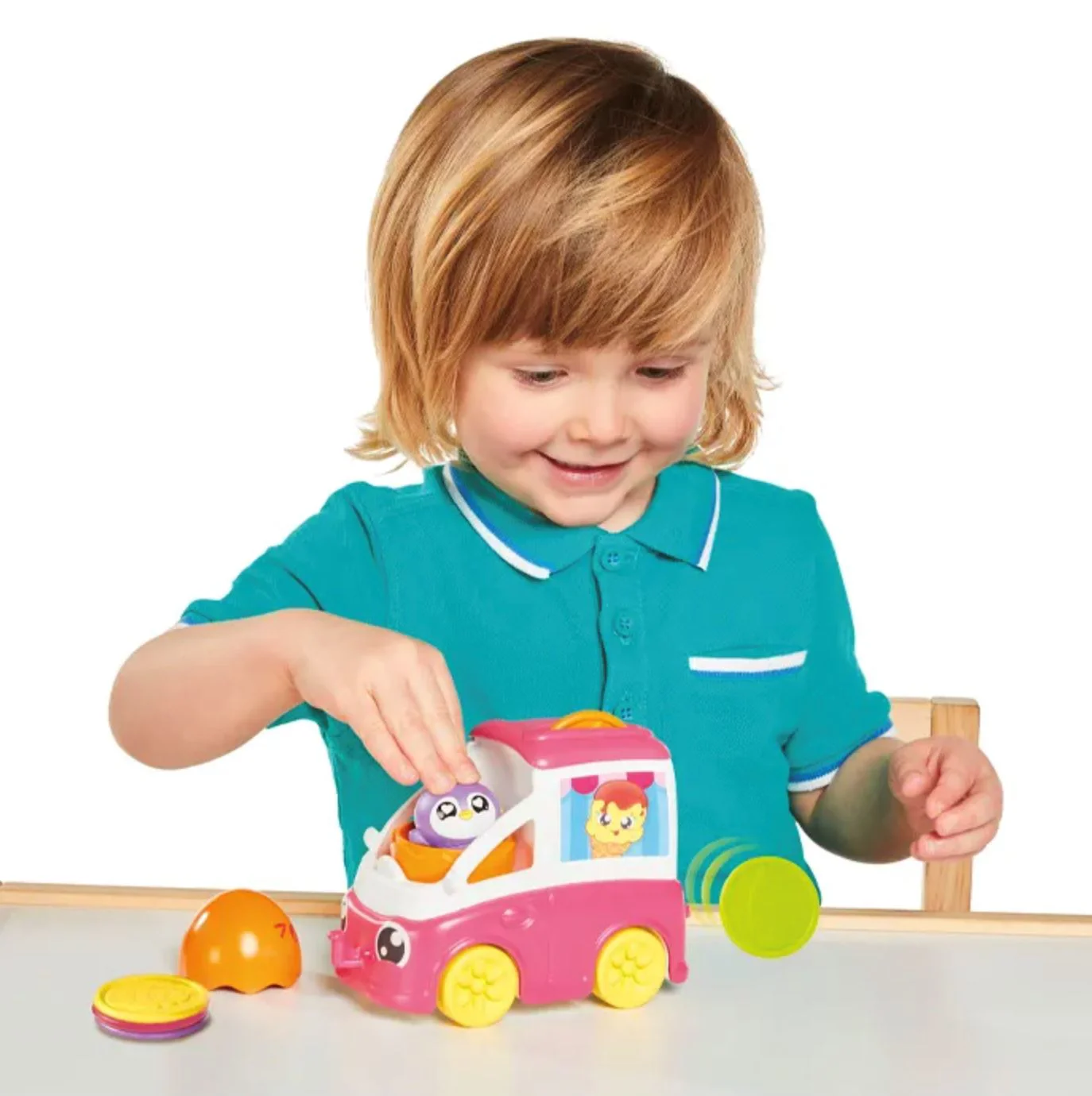 Интерактивная машинка Tomy Фургон с мороженым foto