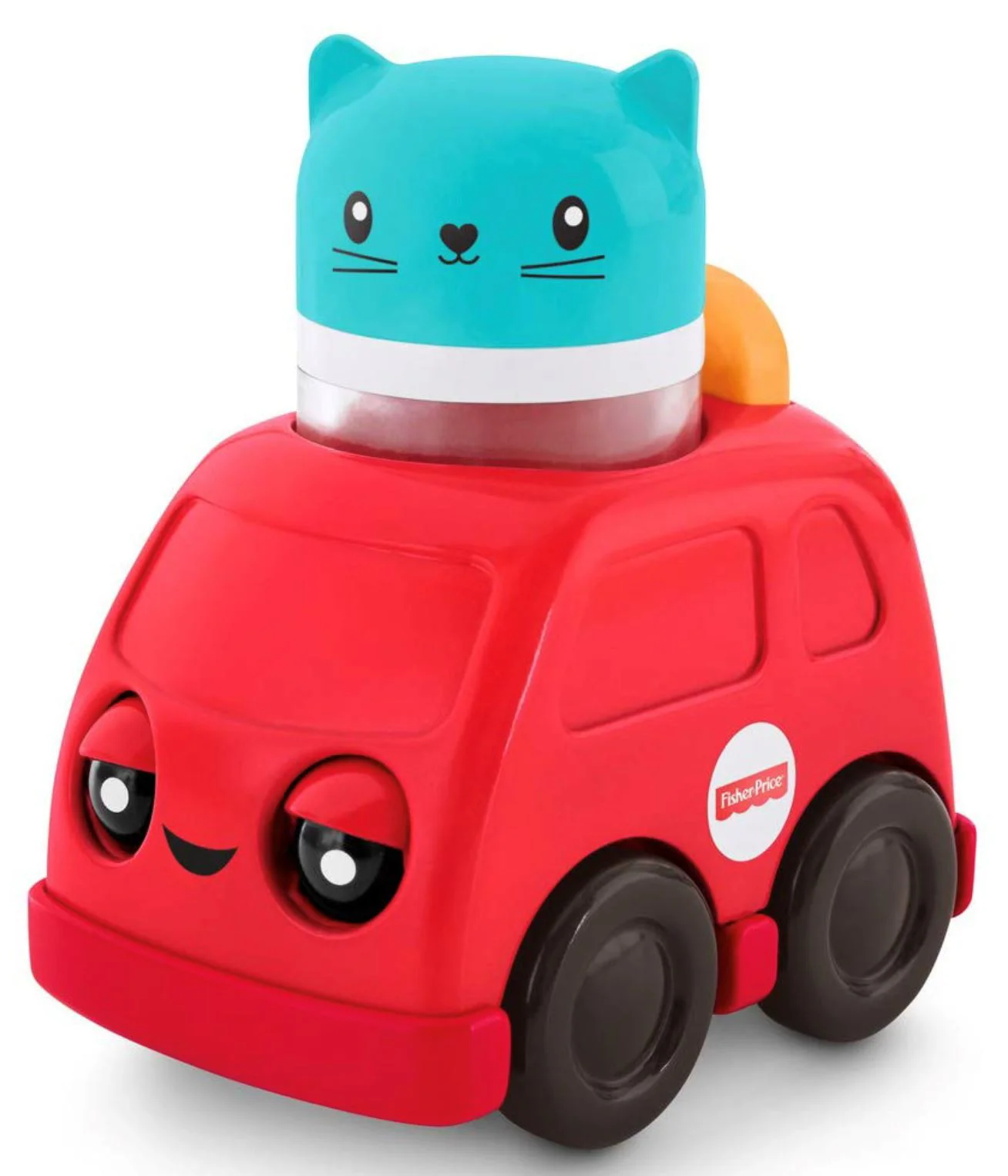 Интерактивная игрушка Fisher-Price Животные в машинках foto
