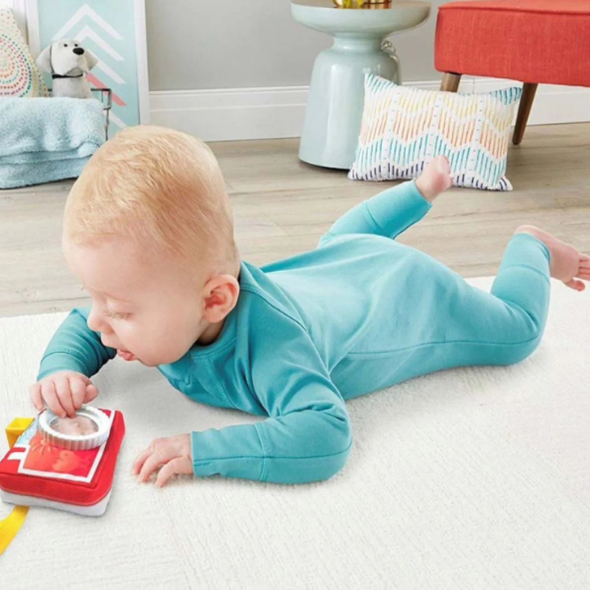 Jucarie dentitie Fisher-Price Aparat foto cu oglinda foto