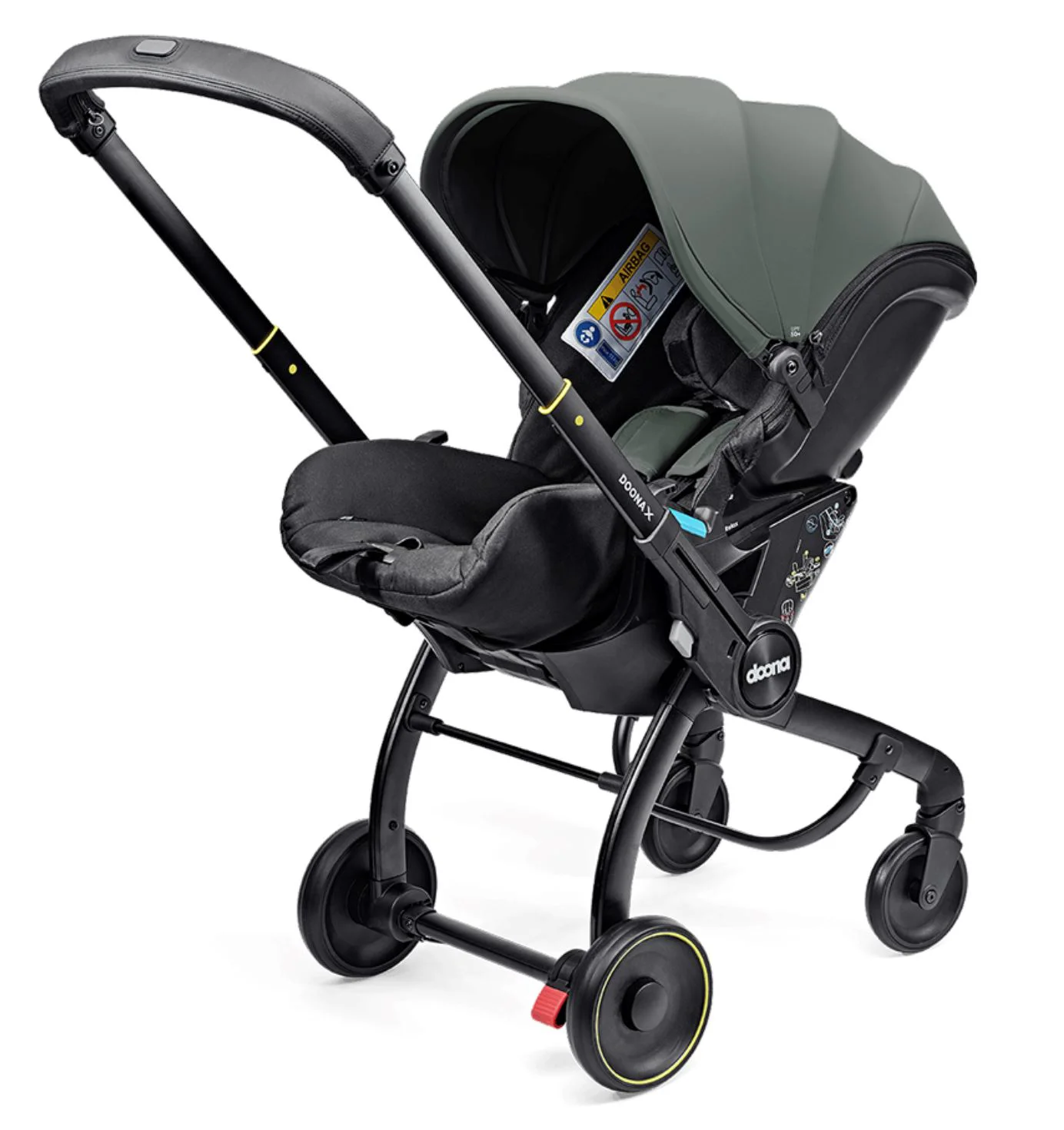 Scaun auto 2 in 1 Doona X i-Size Slate Green foto