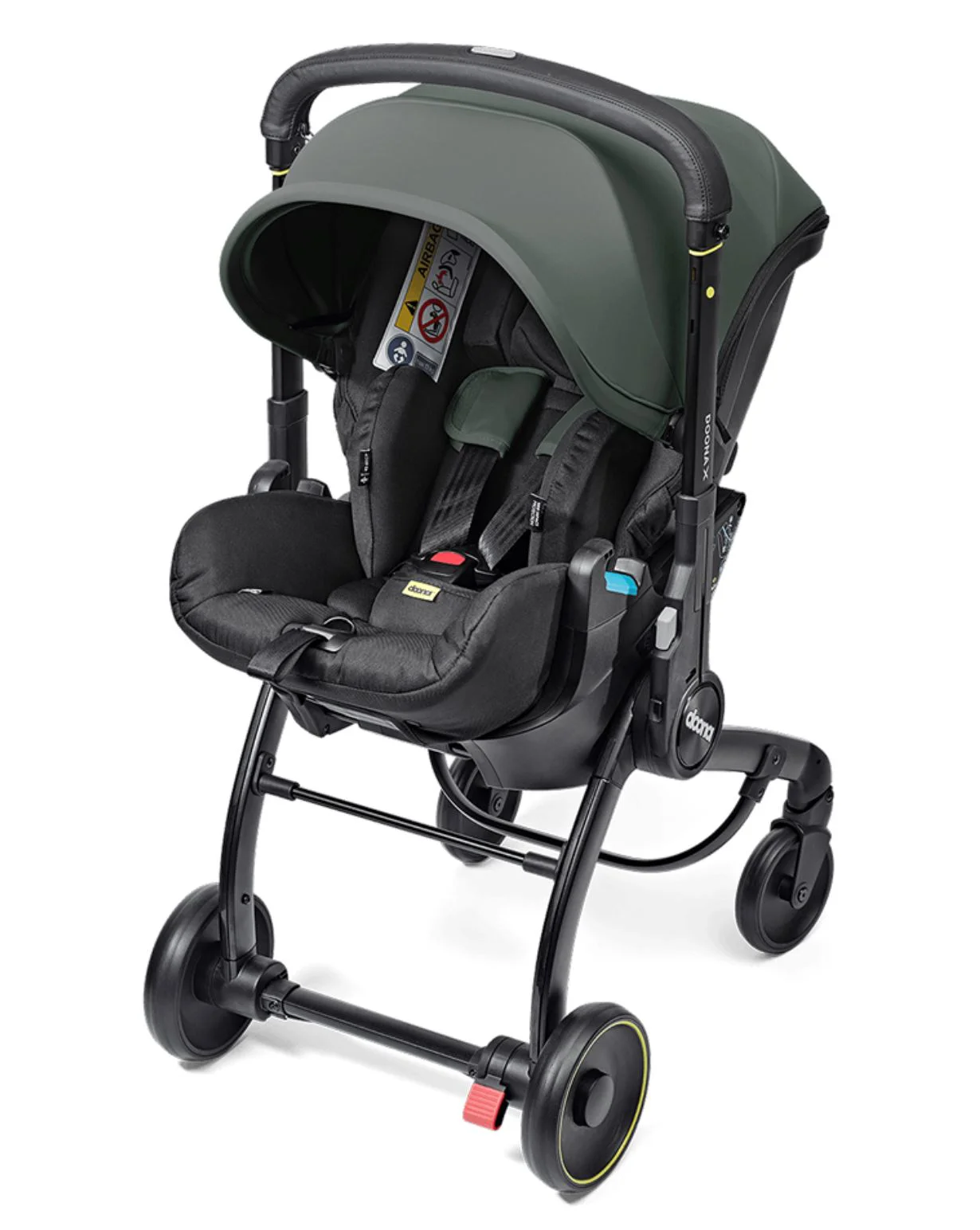 Scaun auto 2 in 1 Doona X i-Size Slate Green foto