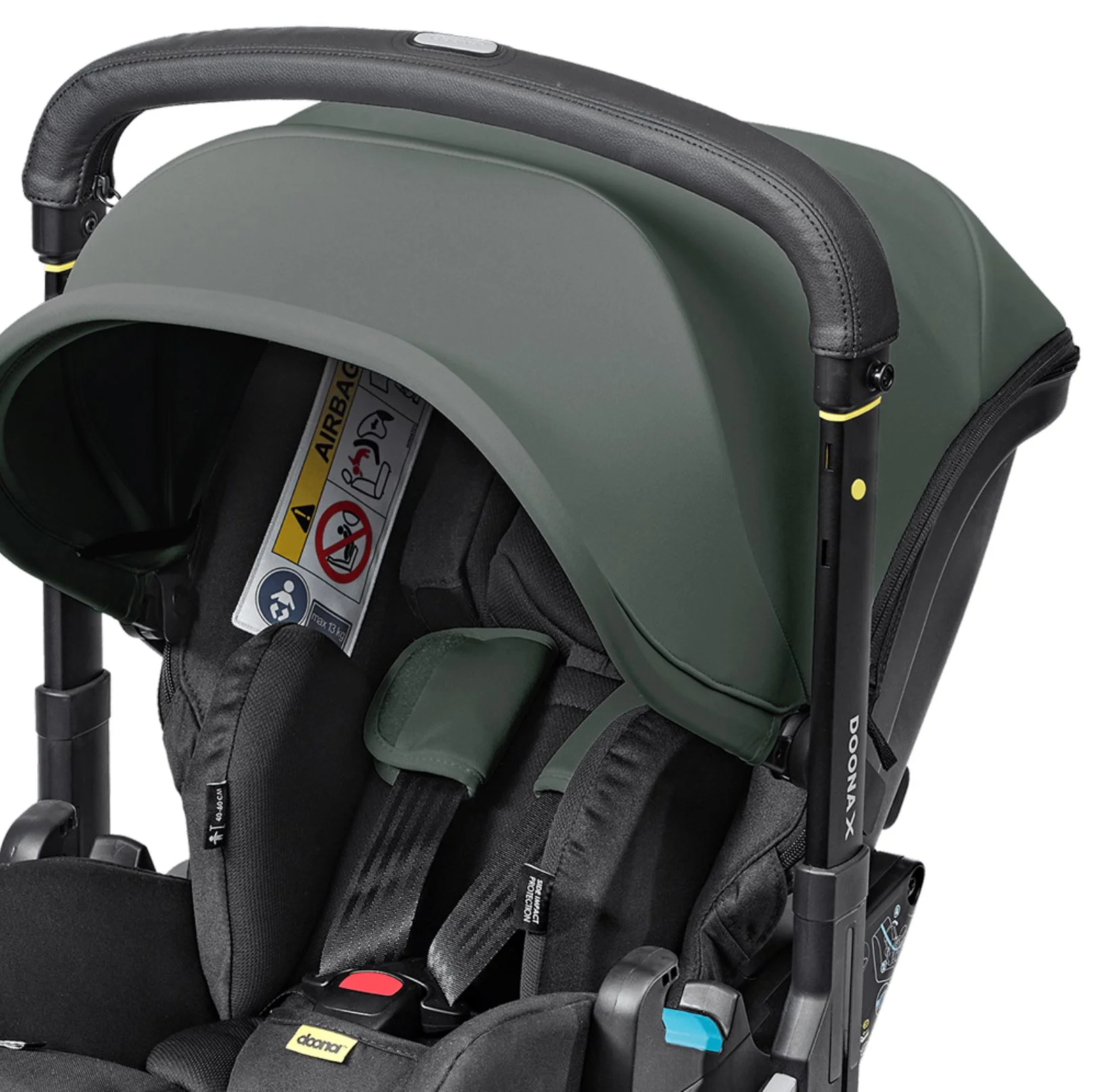 Scaun auto 2 in 1 Doona X i-Size Slate Green foto