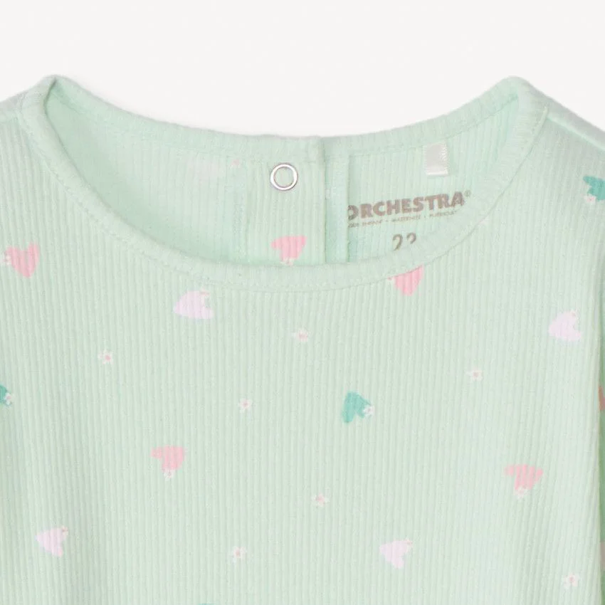 Orchestra Bluza cu maneca lunga Green foto