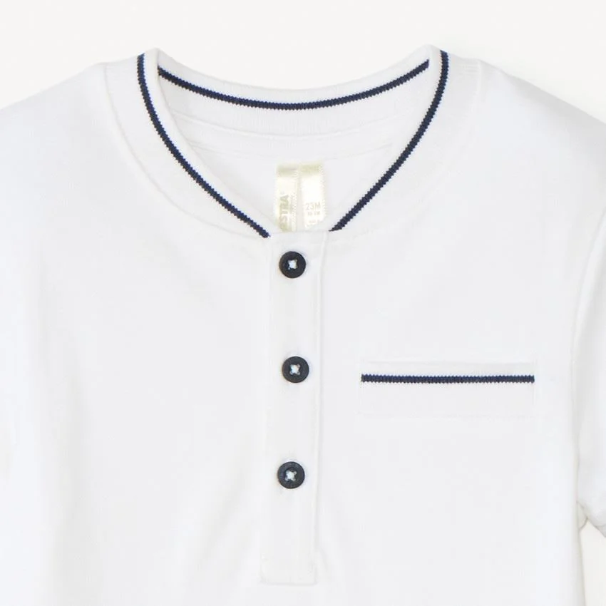 Orchestra Tricou polo White foto