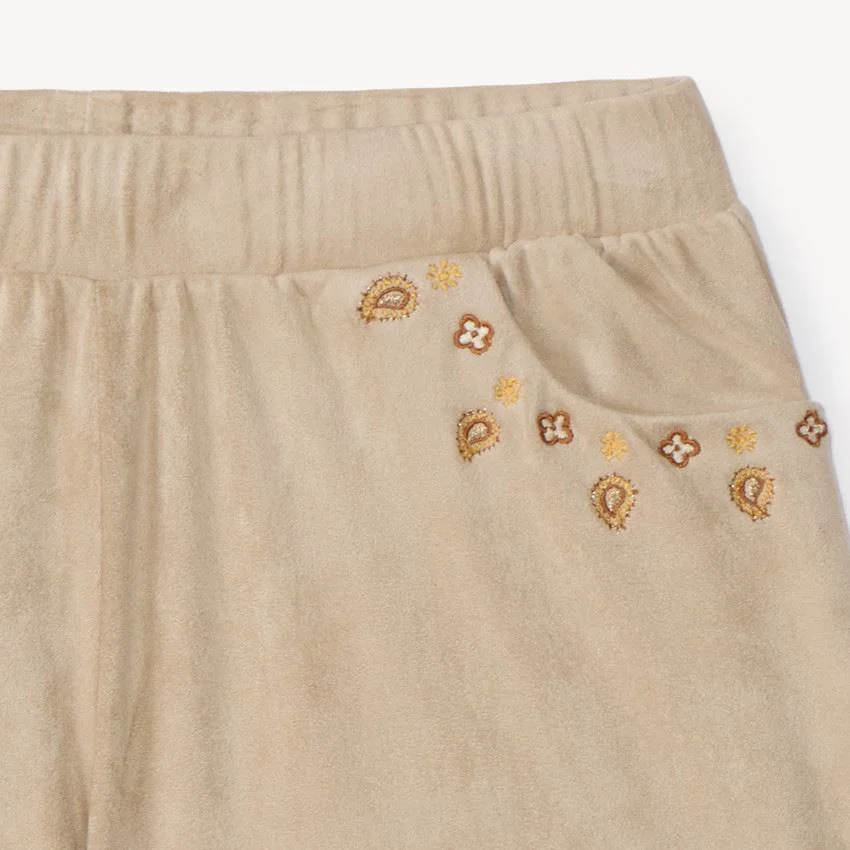 Orchestra Pantaloni scurti suede Brown foto