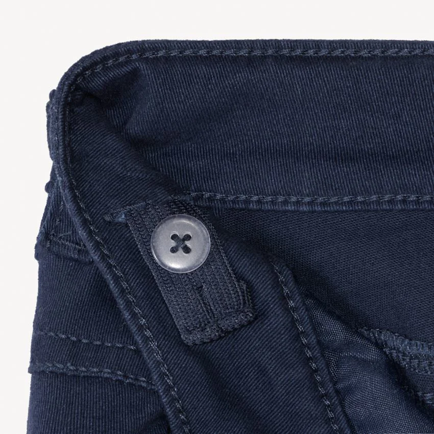 Orchestra Pantaloni slim fit drepti din twill Blue foto
