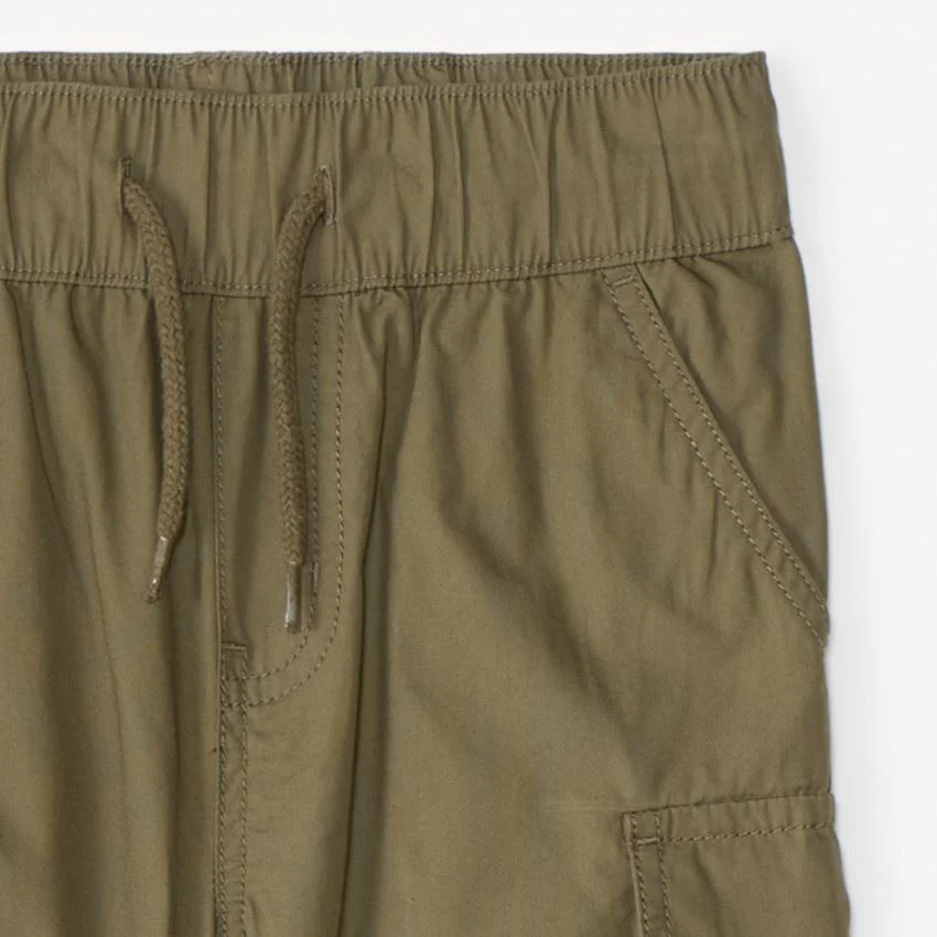 Orchestra Pantaloni cargo din bumbac Green foto