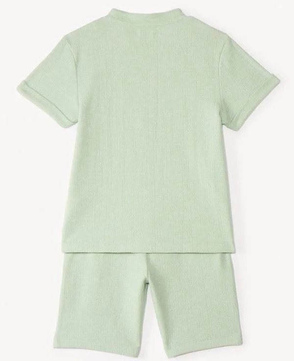 Orchestra Set 2 piese Green Tennis Club - tricou si pantaloni scurti foto