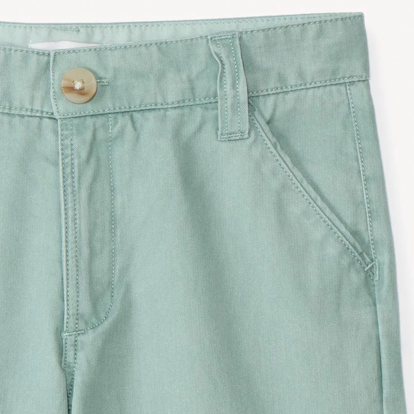 Orchestra Pantaloni scurti din twill Green foto