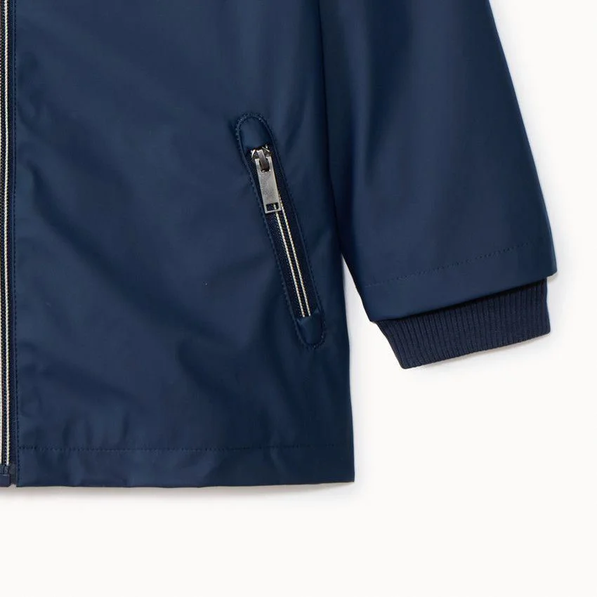 Orchestra Parka impermeabila cu gluga Blue foto